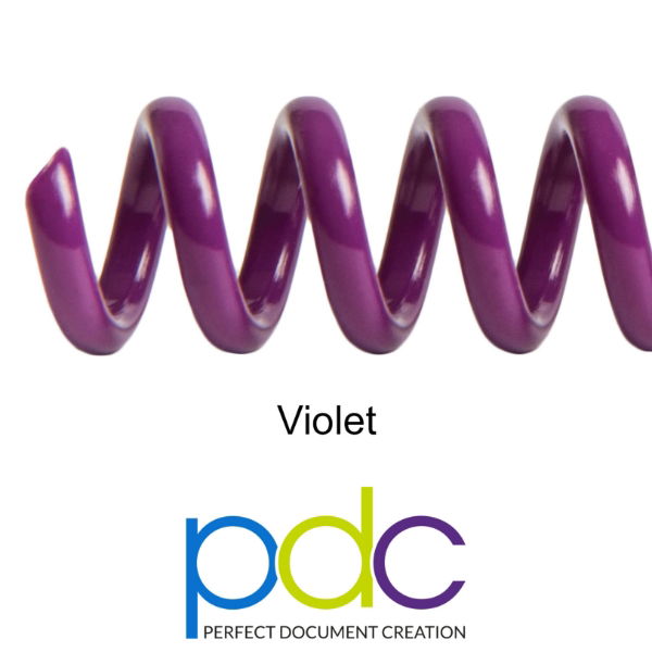 VIOLET-PVC-SPIRAL-COIL-PLASTIKOIL