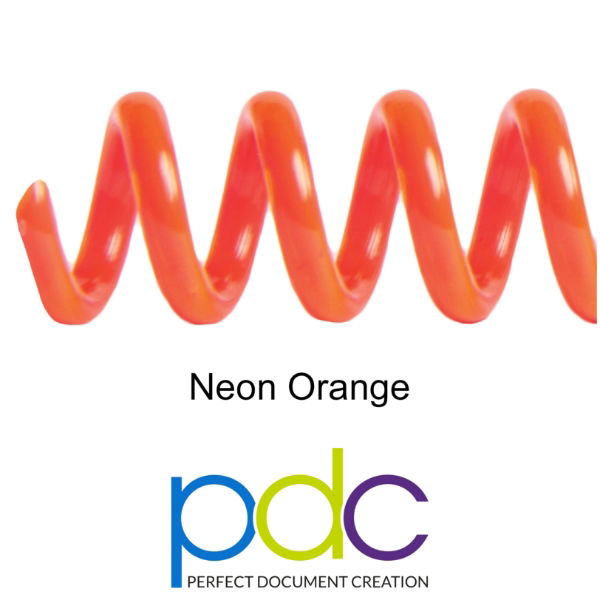 NEON-ORANGE-PVC-SPIRAL-COIL-PLASTIKOIL